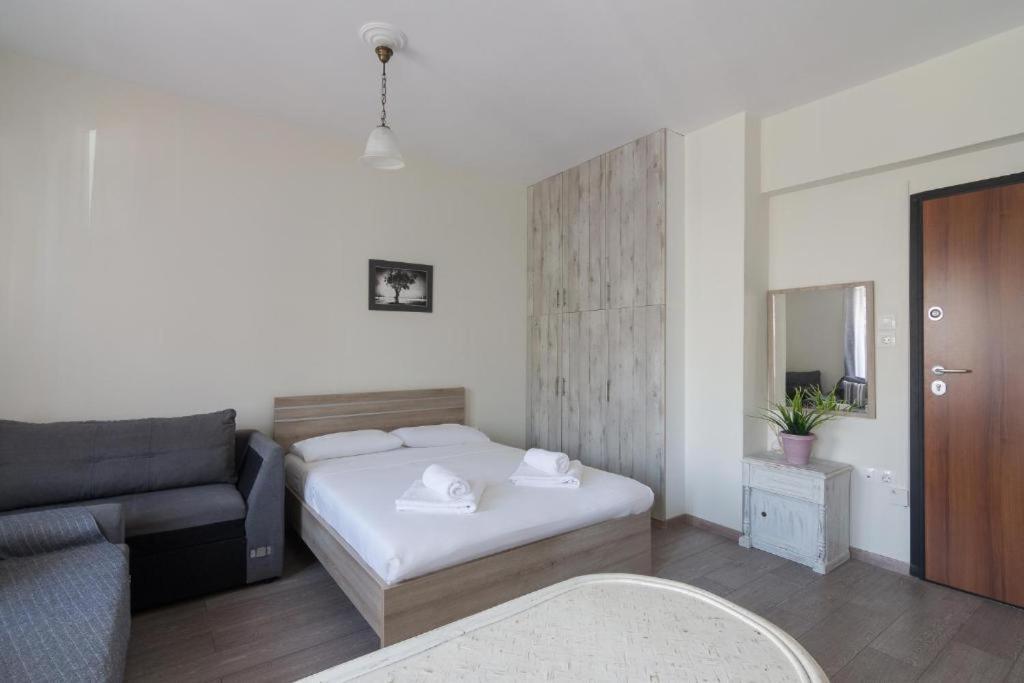 Lovely Studio Apartment For 2 Ppl In Athene Buitenkant foto